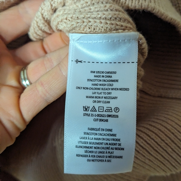 Joie Pink Crew Neck Sweater - Picture 5 of 6